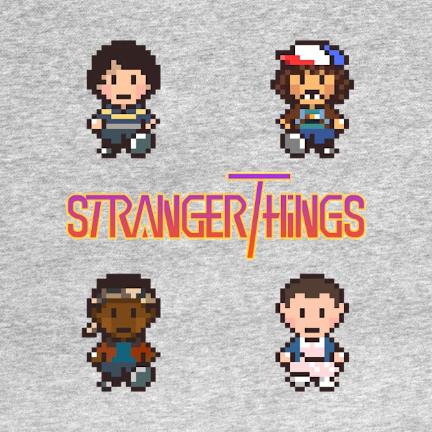 Earthbound x Stranger Things by OldManLucy